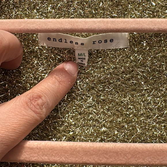 ENDLESS ROSE GLITTERY CARDIGAN - Picture 6 of 7